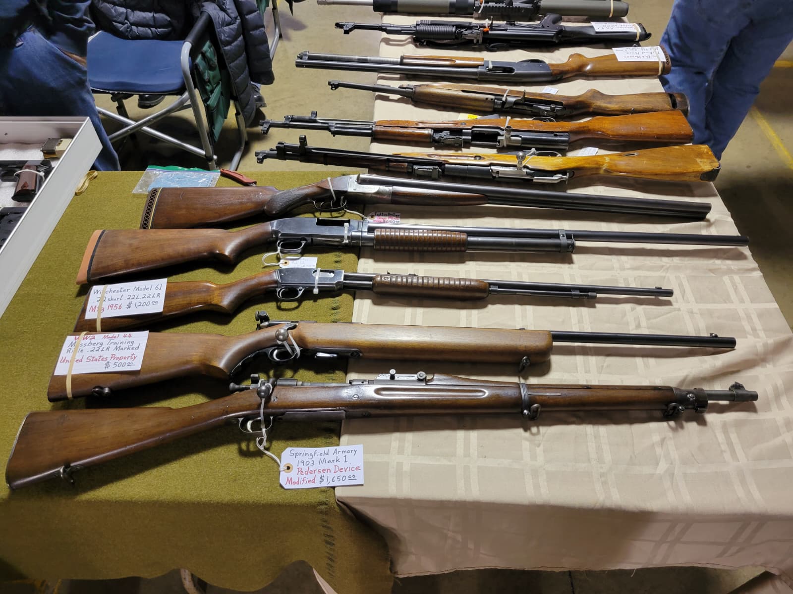 RIFLES GUN SHOW WOODSTOCK